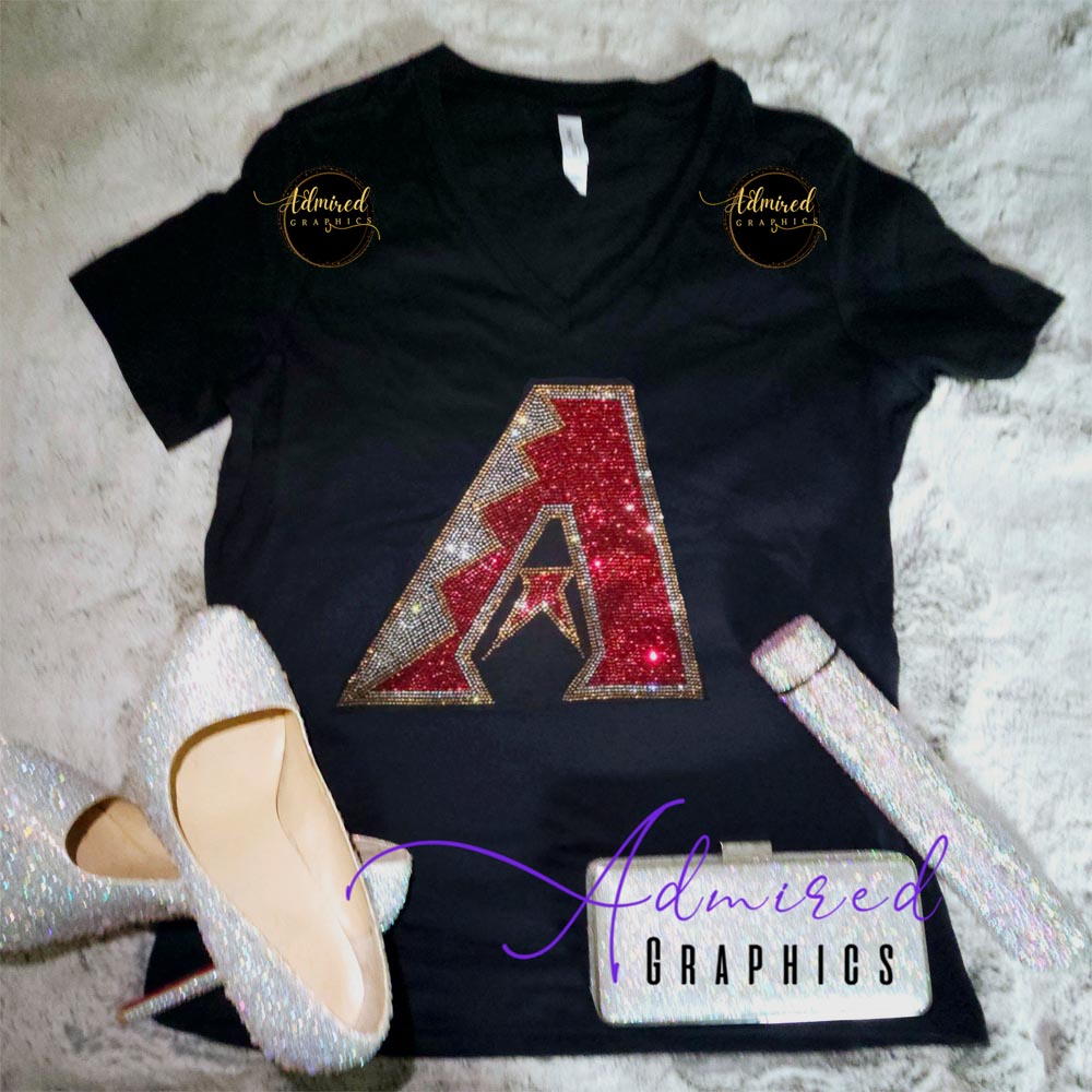 Backs Baseball Crystallized Tee