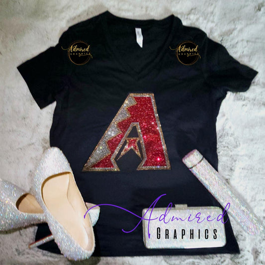 Backs Baseball Crystallized Tee