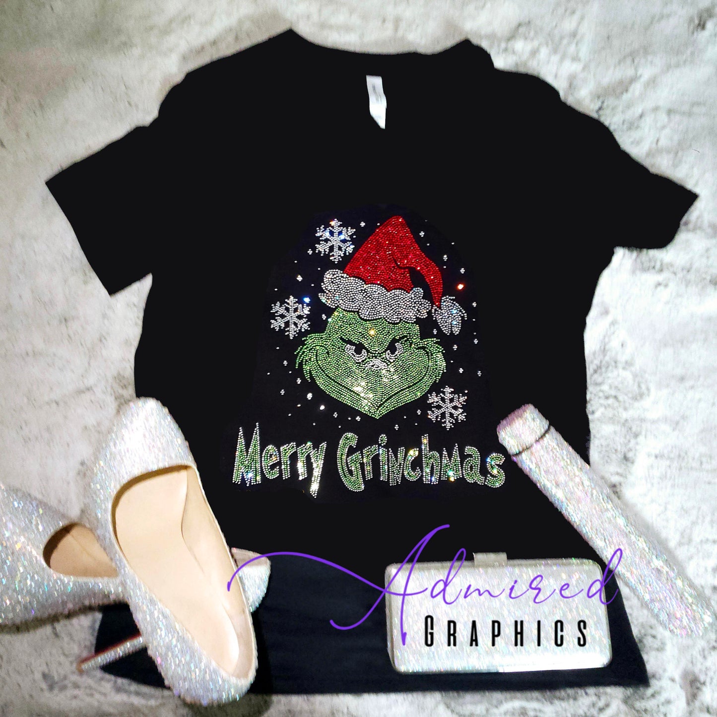 Grinch Crystallized Tee