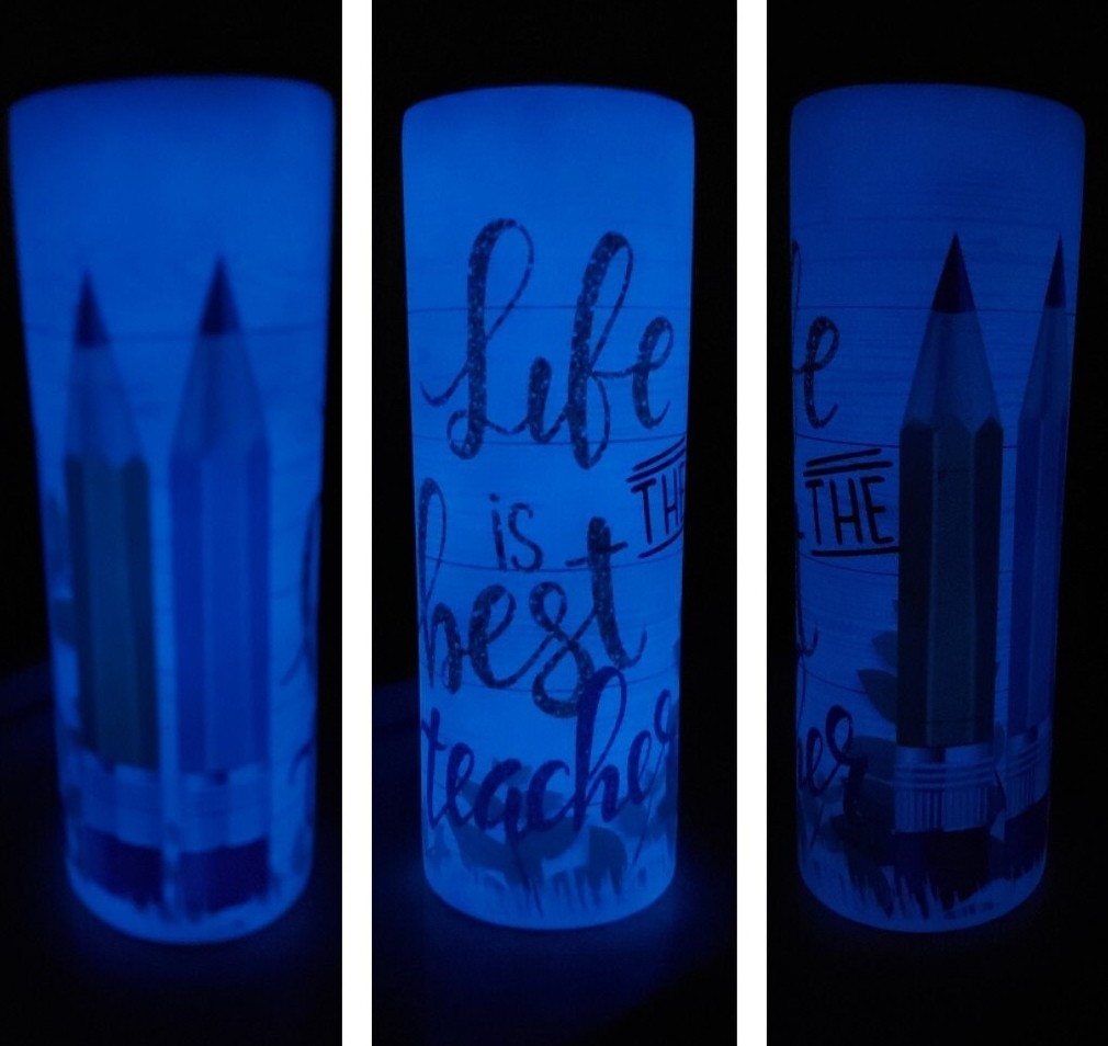 Teacher Tumbler- Glow In The Dark