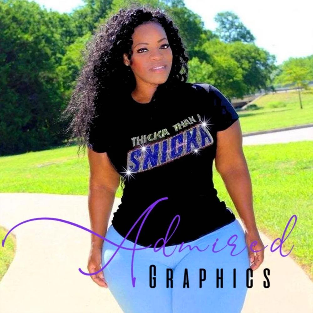 Thicka Than A Snicka Crystallized Tee