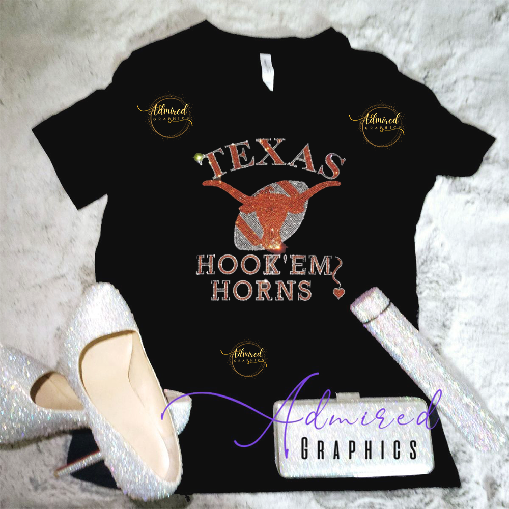 UT Horns Spirit Crystallized Tee