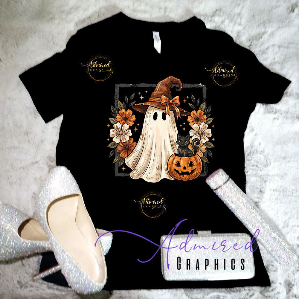 Vintage Ghost Graphic Tee