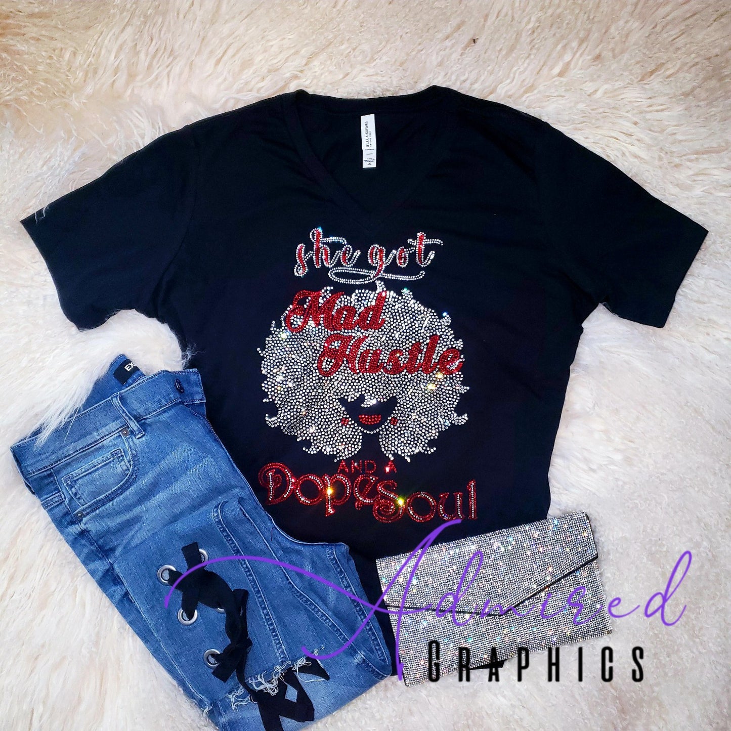 Mad Hustle Crystallized Tee