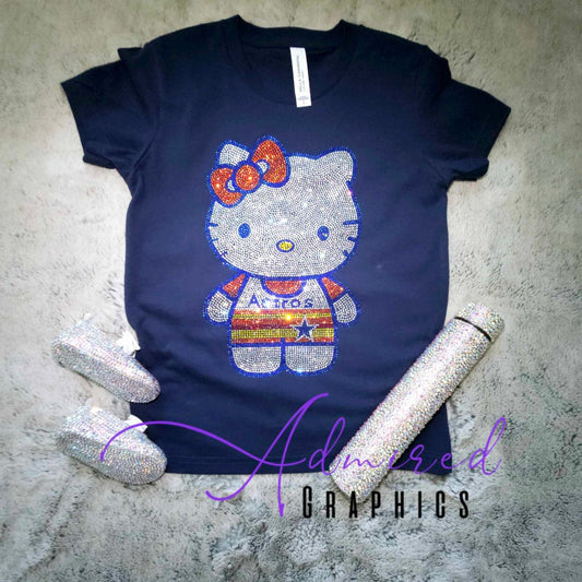 Kids Astros Hello Kitty Sparkle Tee