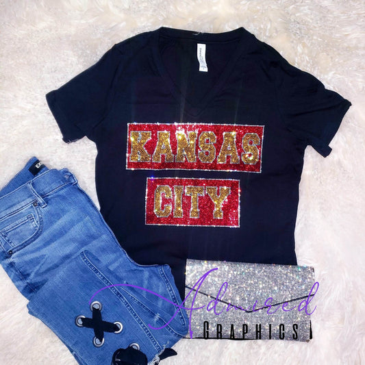 Kansas City Crystallized Tee