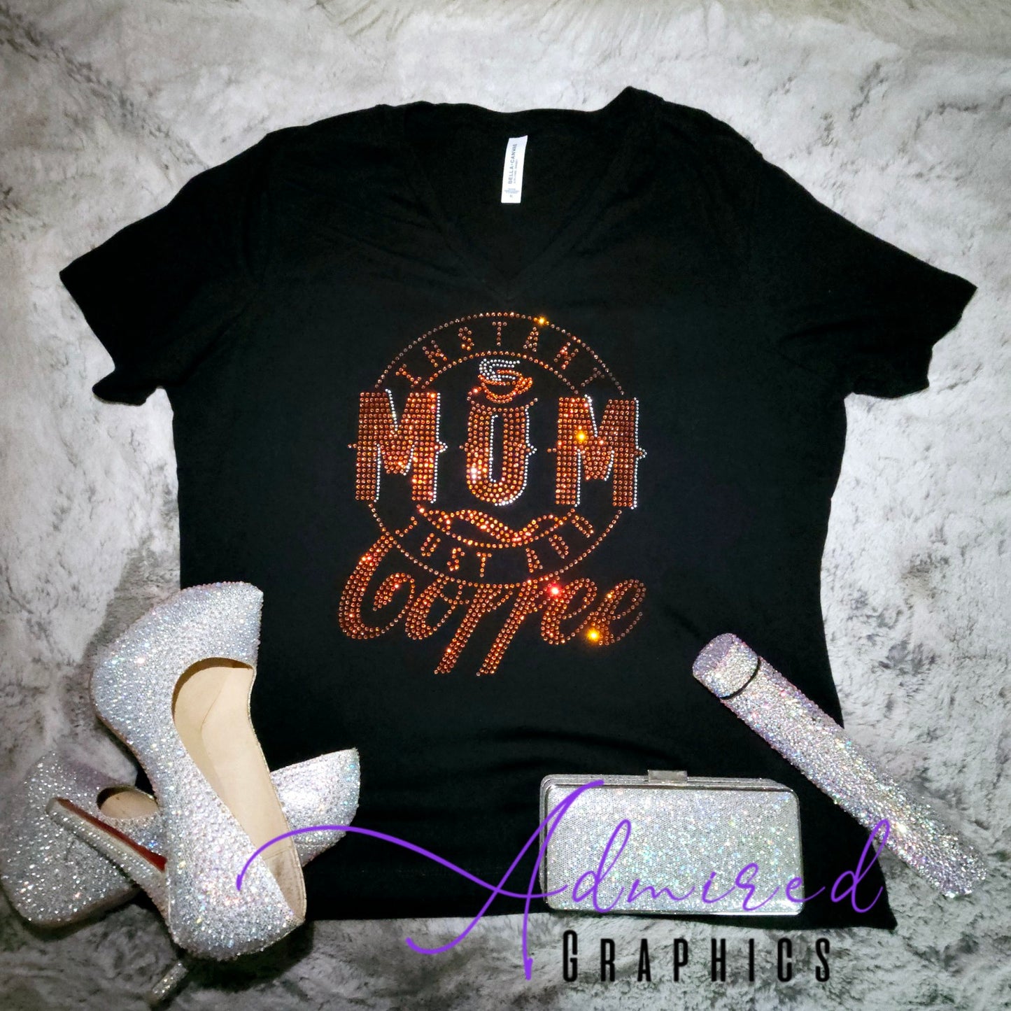 Instant Mom Crystallized Tee