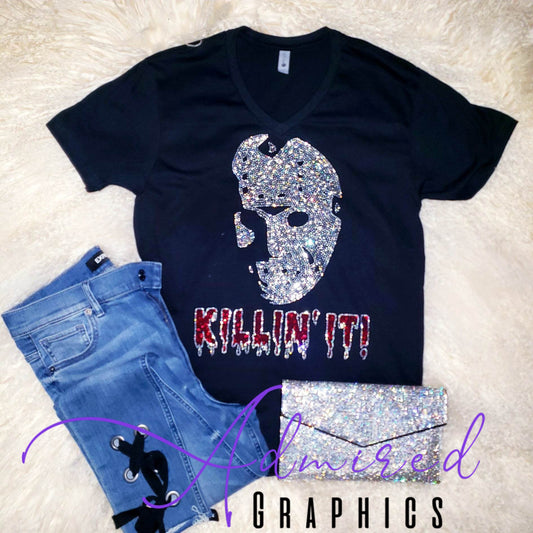 Jason Voorhees Crystallized Tee