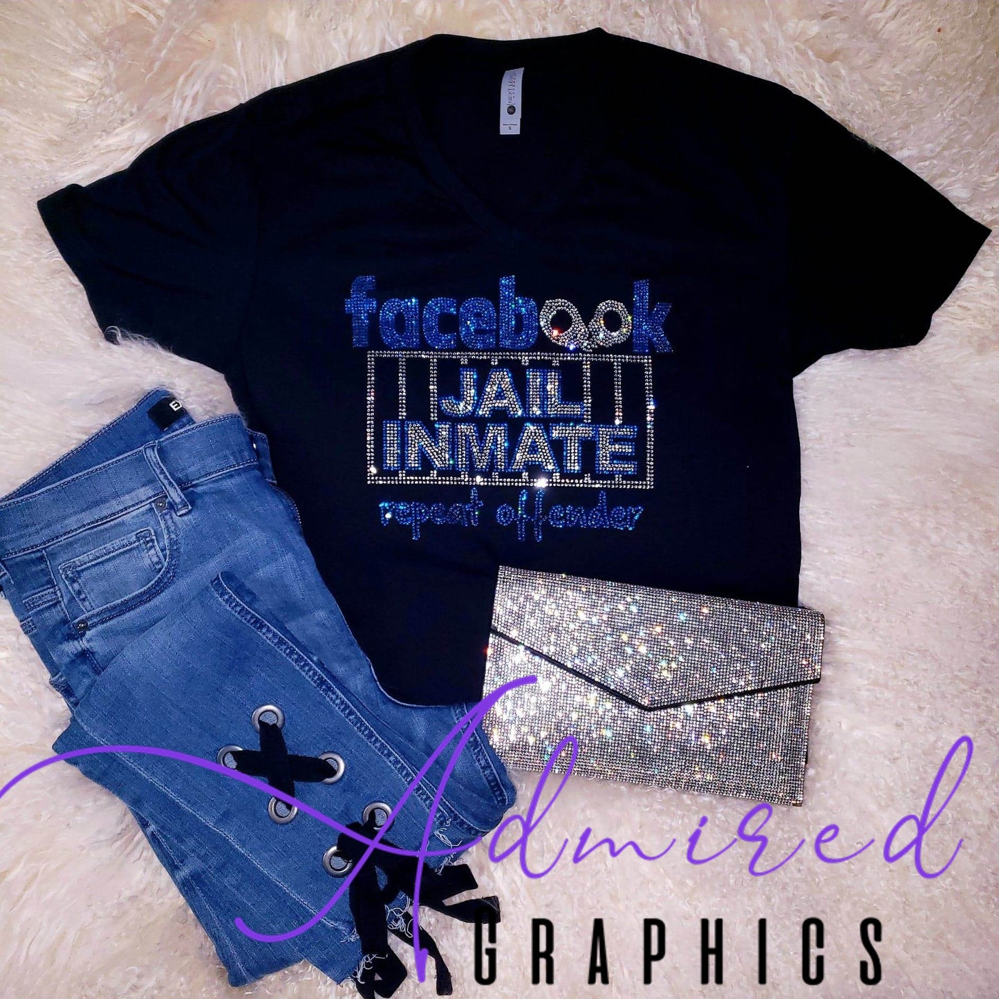 Facebook Jail Crystallized Tee