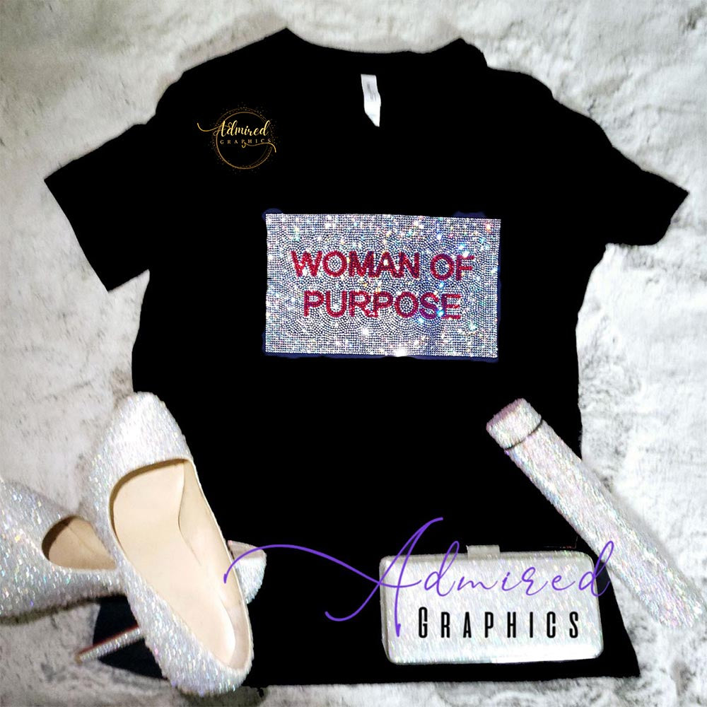 Woman of Purpose Crystallized Tee