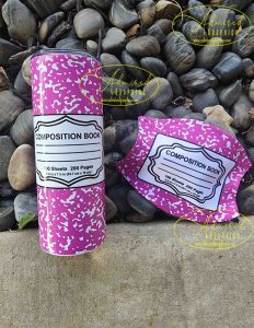 Pink Composition Tumbler