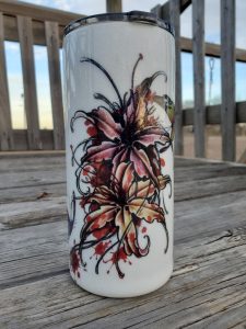 20 Oz Unique Tattoo Tumbler