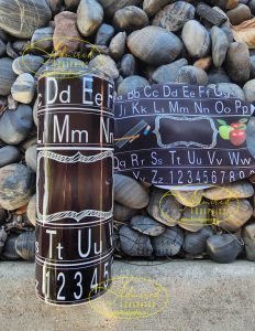 Chalkboard ABC's Tumbler