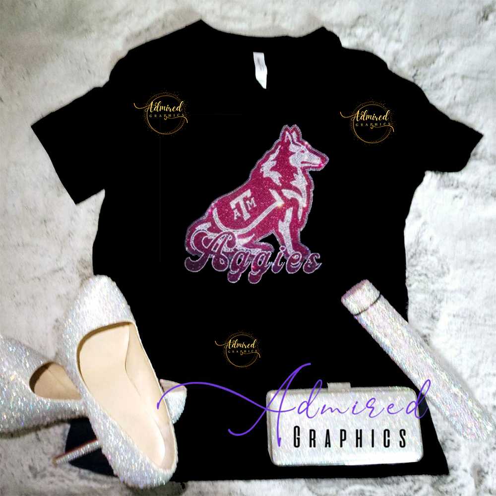 Aggie Spirit Tee Crystallized Tee