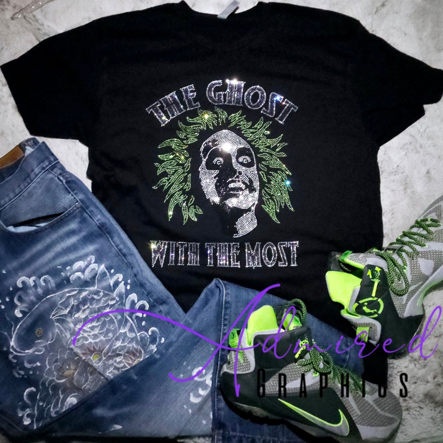 Beetlejuice Crystallized Tee – Admired Graphics