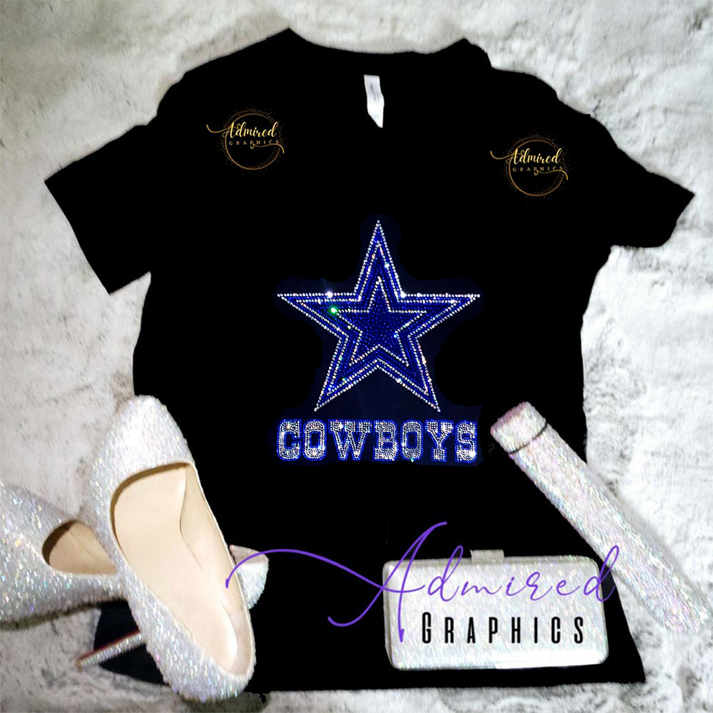 'Boys Star Crystallized Tee