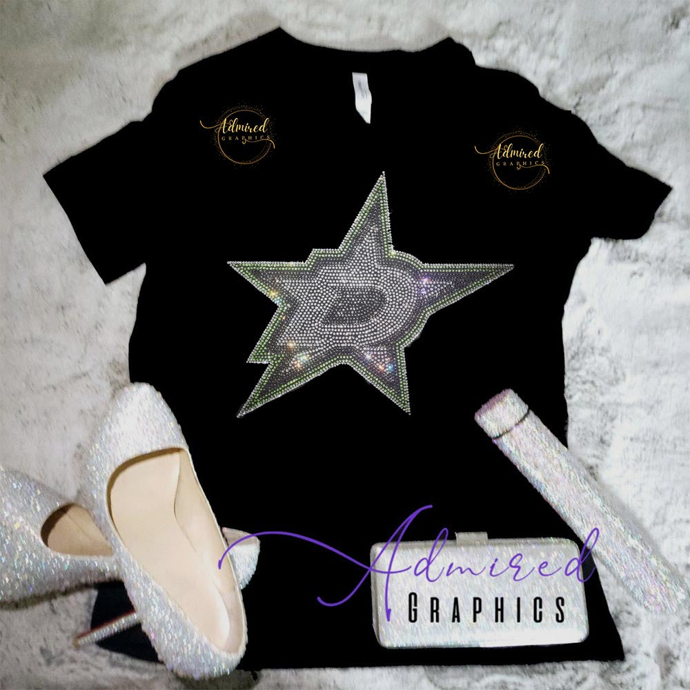 Dallas Stars Hockey Crystallized Tee