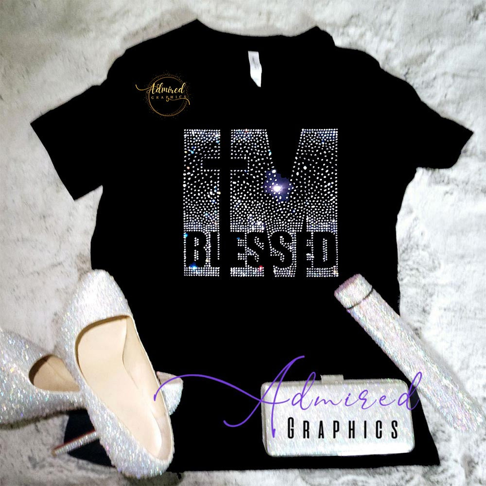 I'm Blessed Crystallized Tee