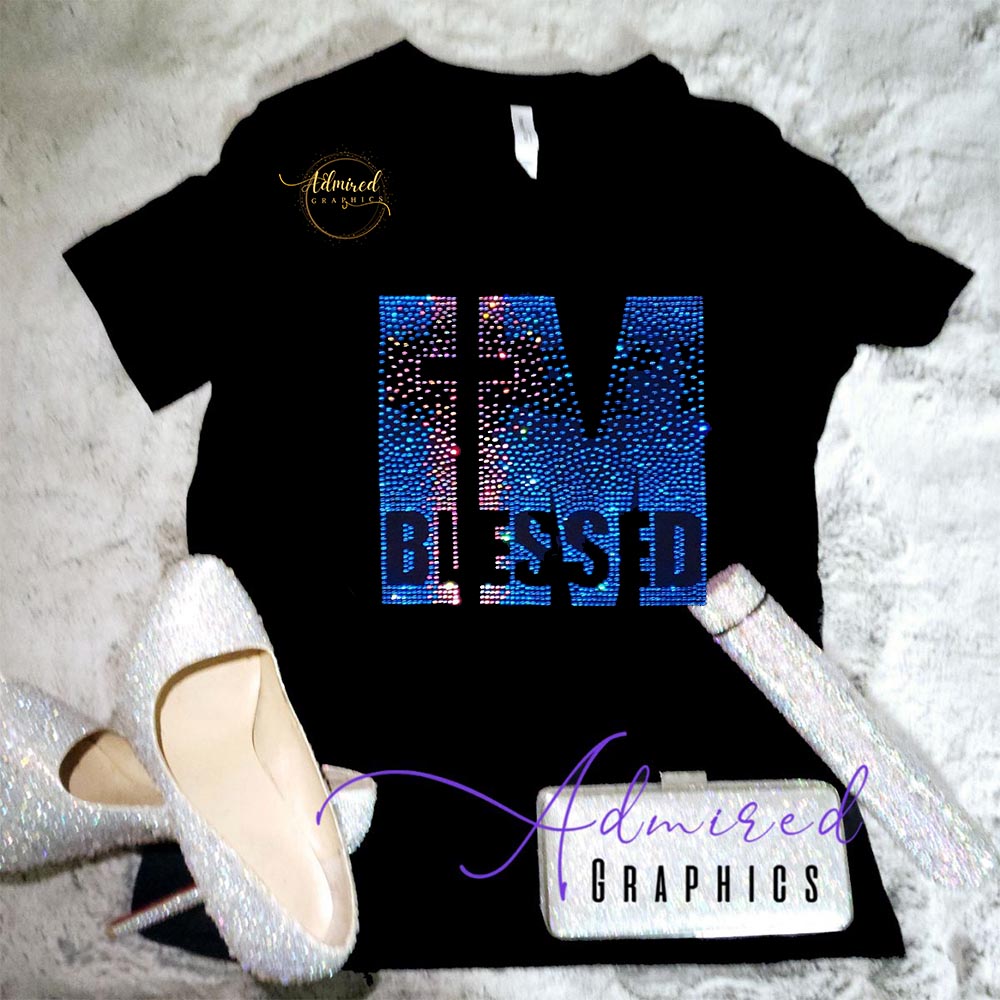 I'm Blessed Crystallized Tee