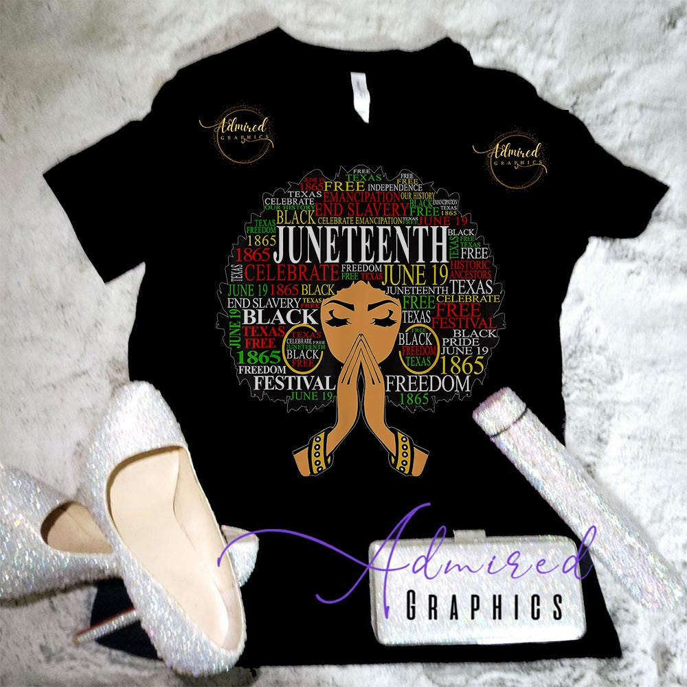 Juneteenth Graphic Tee – Admired Graphics