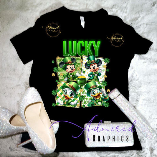 Lucky Mouse Graphic Tee