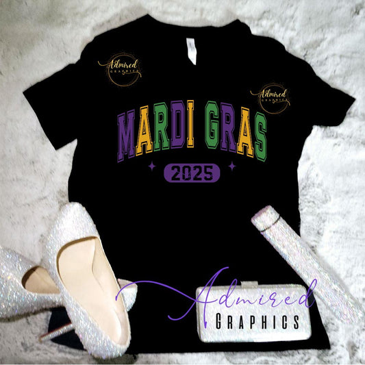 Mardi Gras 2025 Graphic Tee