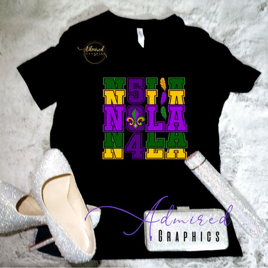 Mardi Gras Graphic Tee