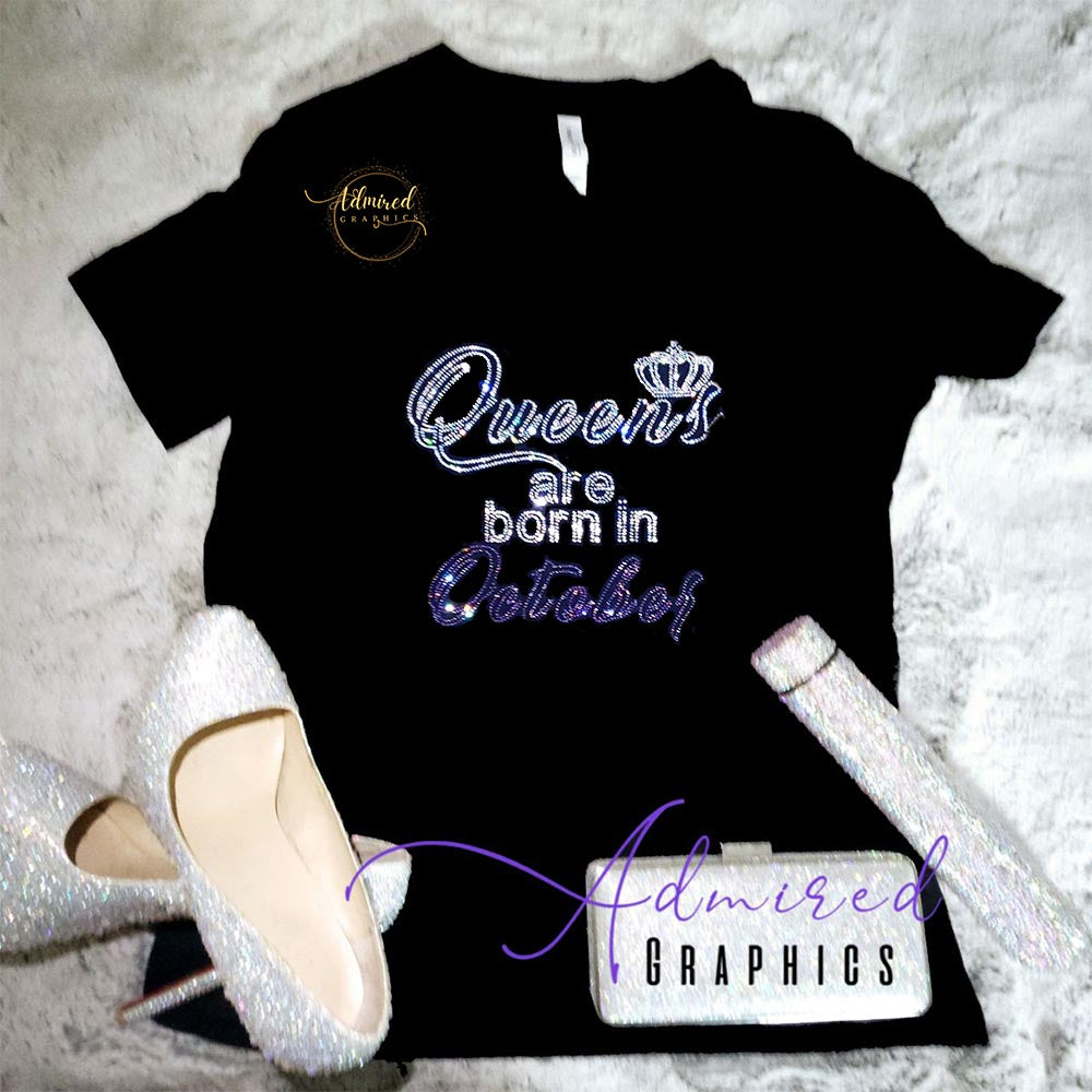 October Queen Crystallized Tee