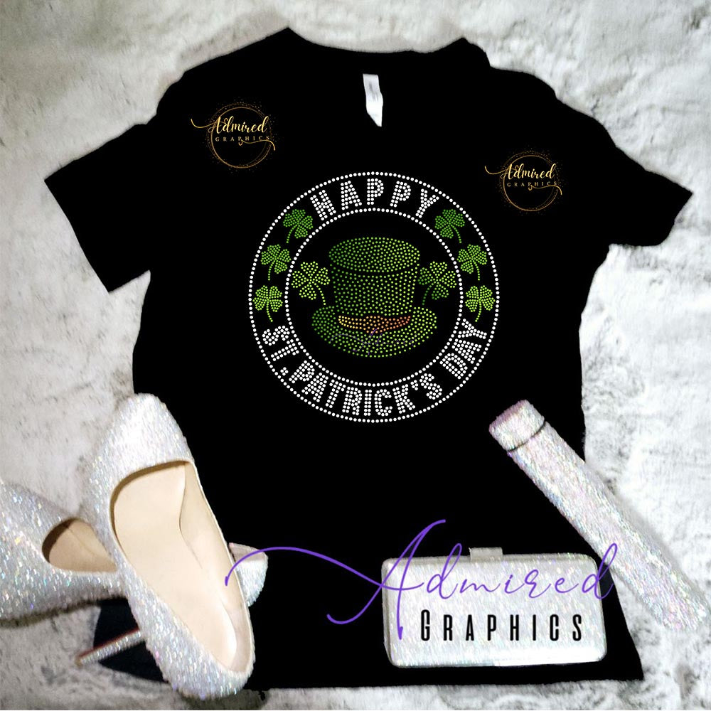St. Patty's Day Sparkle Tee – Admired Graphics
