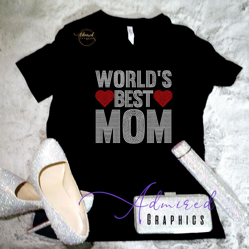 World's Greatest Mom Crystallized Tee