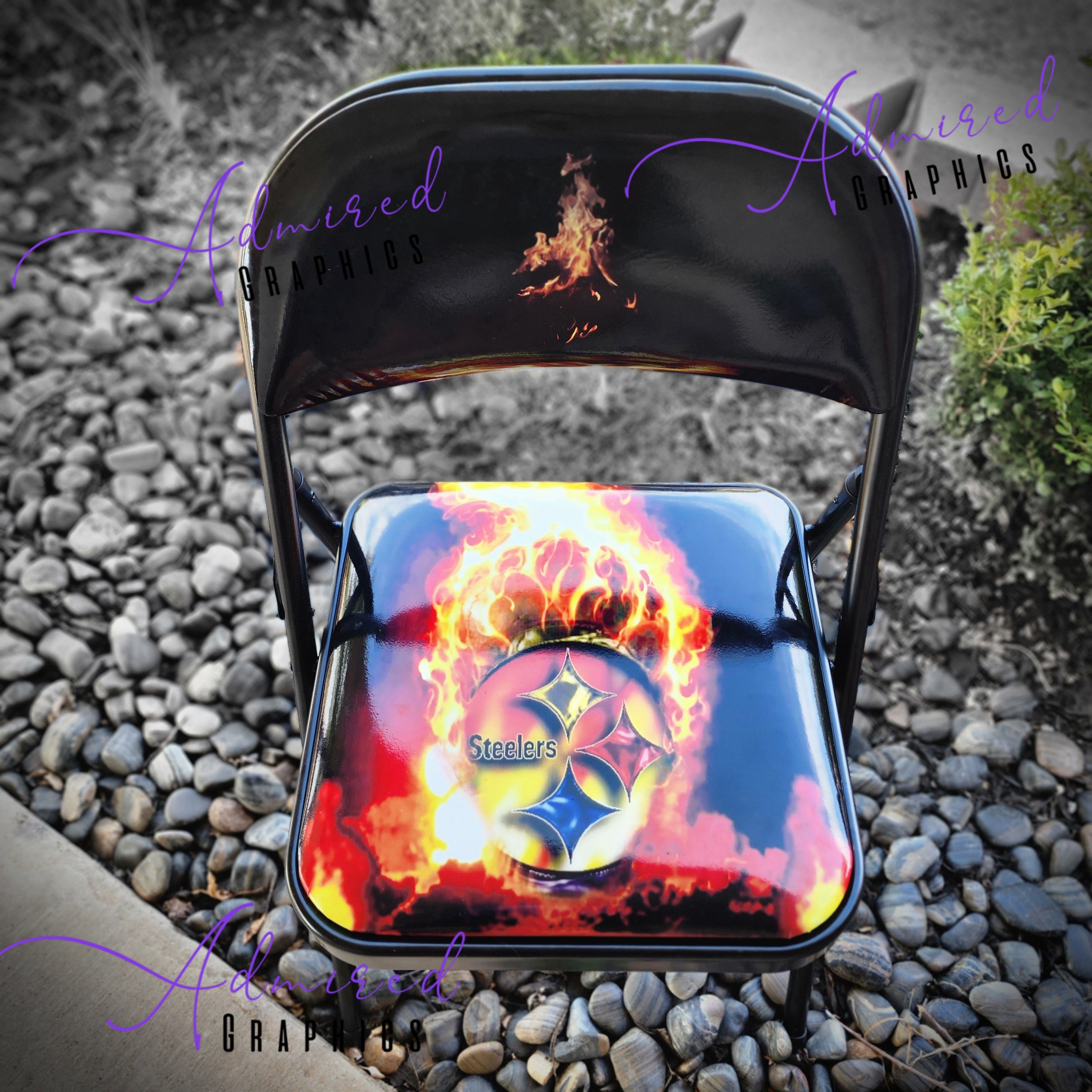 Steelers Folding Chair – Admired Graphics