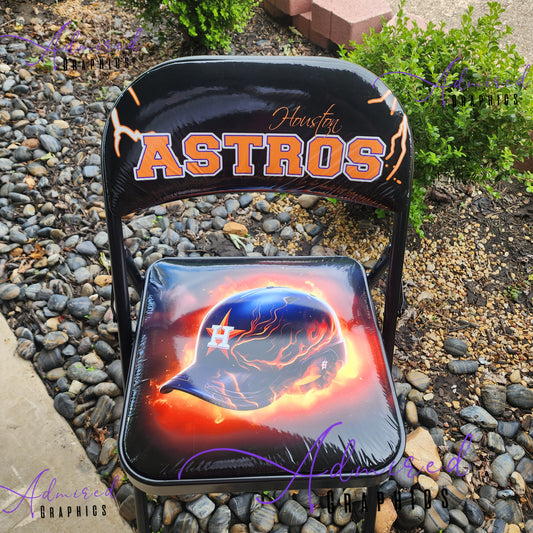 Astros Folding Chair