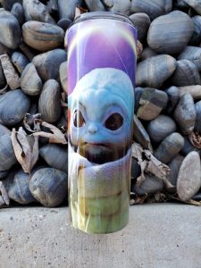 Cosmic Baby Alien 20oz Sublimated Tumbler